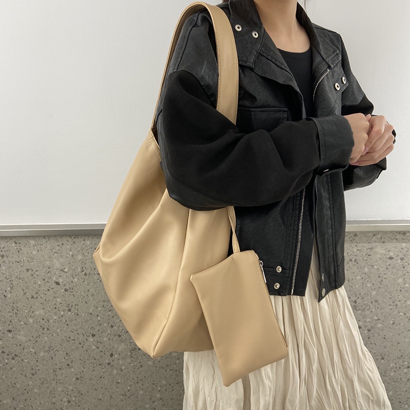 IELGY Túi Đeo Vai Khóa Nam Châm Sức Chứa Lớn Phong Cách Hàn Quốc Cho Nữ