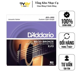 Dây Đàn Acoustic TYGY Music D'Addario EJ13 Chính Hãng