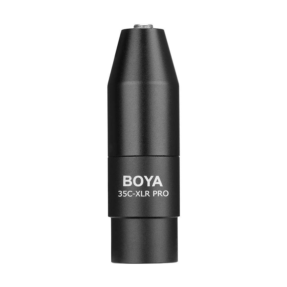  BOYA BY-35C-XLR PRO - Bộ chuyển đổi cao cấp từ 3.5mm TRS sang XLR