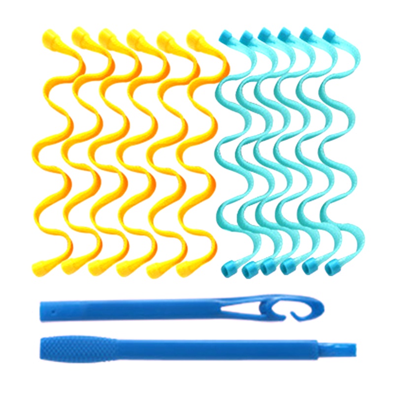 Set 12 / 24 Lô Uốn Tóc Thần Kỳ Bền Bỉ 25 30 45 50 55CM