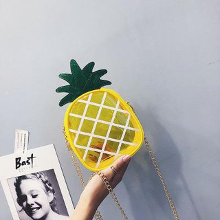 Túi nữ đeo chéo túi xinh quả dứa đẹp dễ thương txt1