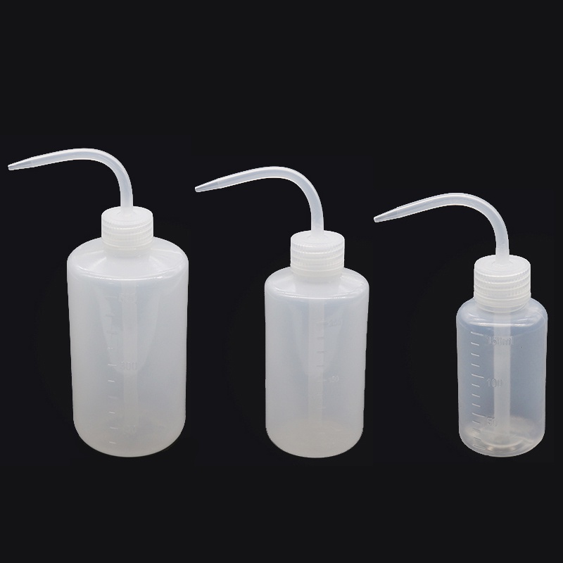 Bình nhựa trong suốt dung tích 150/250/500ML dùng trong phòng thí nghiệm