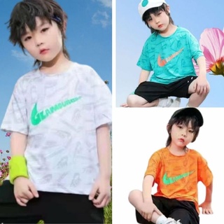 Set đồ thun cotton mùa hè cho bé trai vải mát, mềm mịn