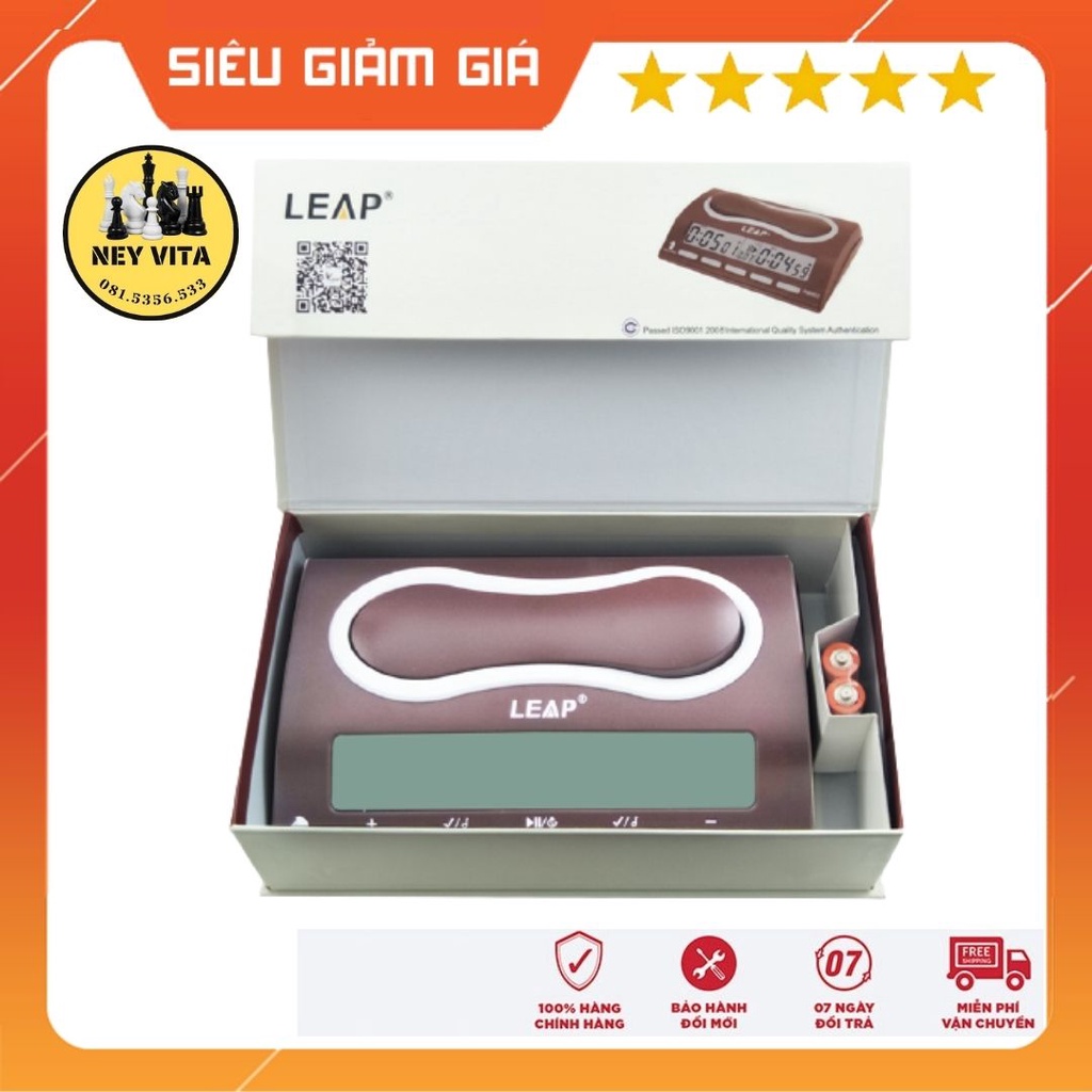 (Rẻ vô địch) Đồng Hồ thi đấu cờ vua, cờ tướng  LEAP PQ 9903A