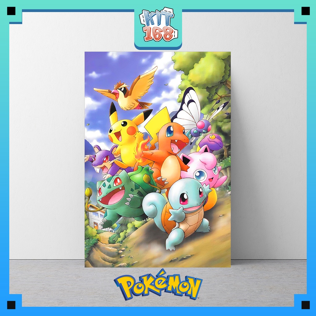 Poster Hình những chú Pokemon (POSPIC-0078)