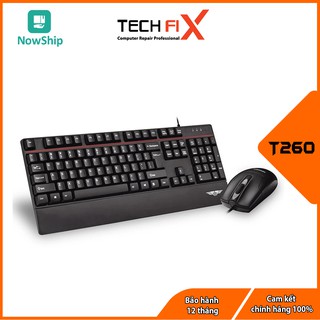 Combo Bàn phím chuột Newmen T260 có dây