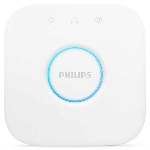 Điều Khiển Đèn Trung Tâm Philips HUE Bridge PH/VN - Điều Khiển Nhiều Đèn, Kết Nối Đèn Với Internet - Hàng Chính Hãng