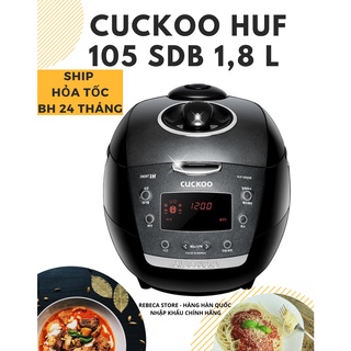 Nồi cơm điện cao tần cuckoo crp-huf105sdb 1.8l nhập khẩu hàn quốc - bh 24 tháng