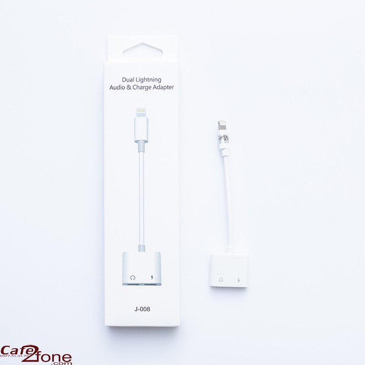 Cáp chia cổng lightning 1 thành 2