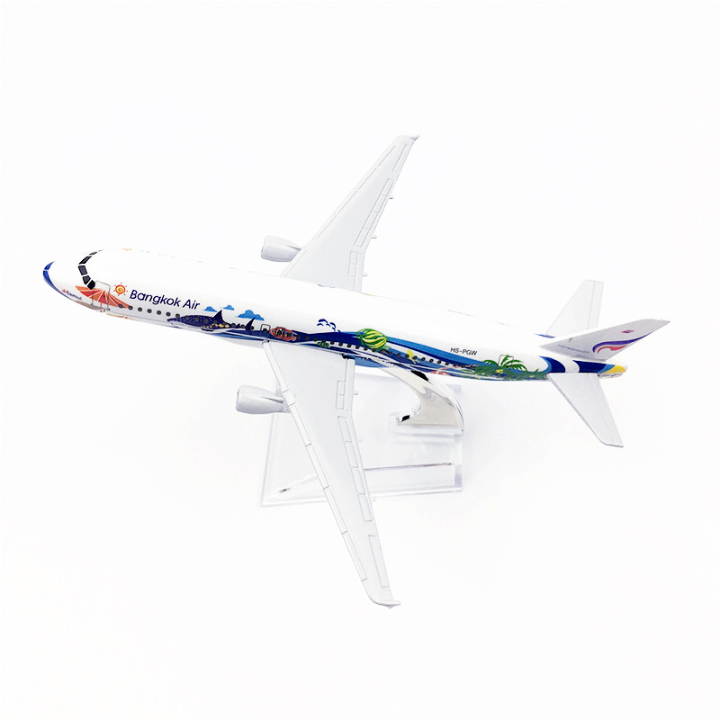 AIRCRAFT MODEL Mô Hình Máy Bay Đồ Chơi Air Bangkook A320 16cm / 20cm