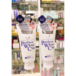 Sữa rửa mặt Shiseido perfect white clay