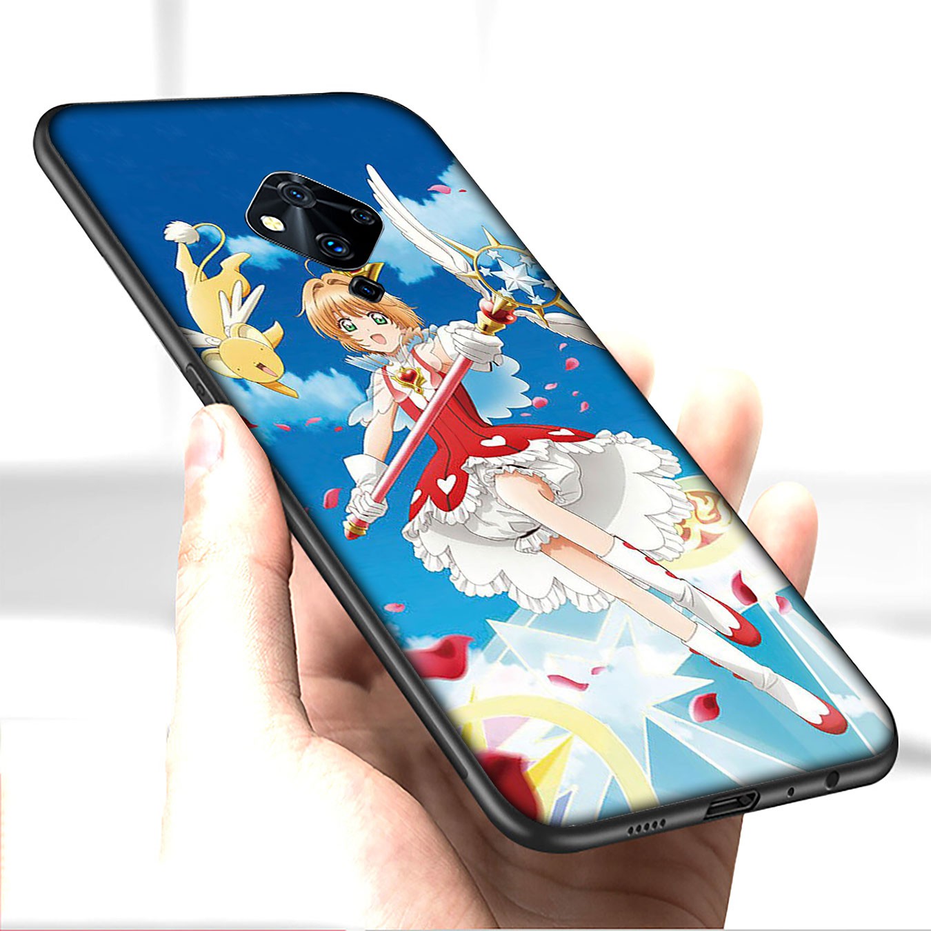 Ốp Lưng Silicone Họa Tiết Trong Phim Thủ Lĩnh Thẻ Bài Sakura Cho Xiaomi Redmi Note 8 6 Pro 8t 8a 6a 6pro Note8 Note6 8pro