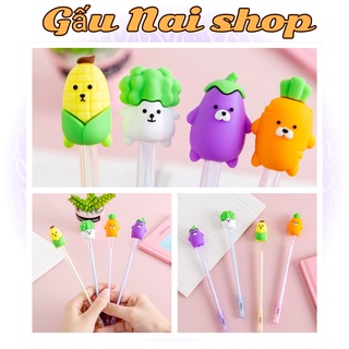 Bút nước cậu bé rau củ cute