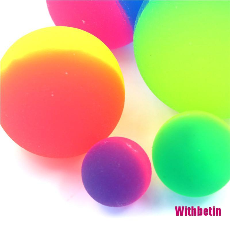Set 1 / 10 Quả Bóng Đàn Hồi Vui Nhộn Cho Bé