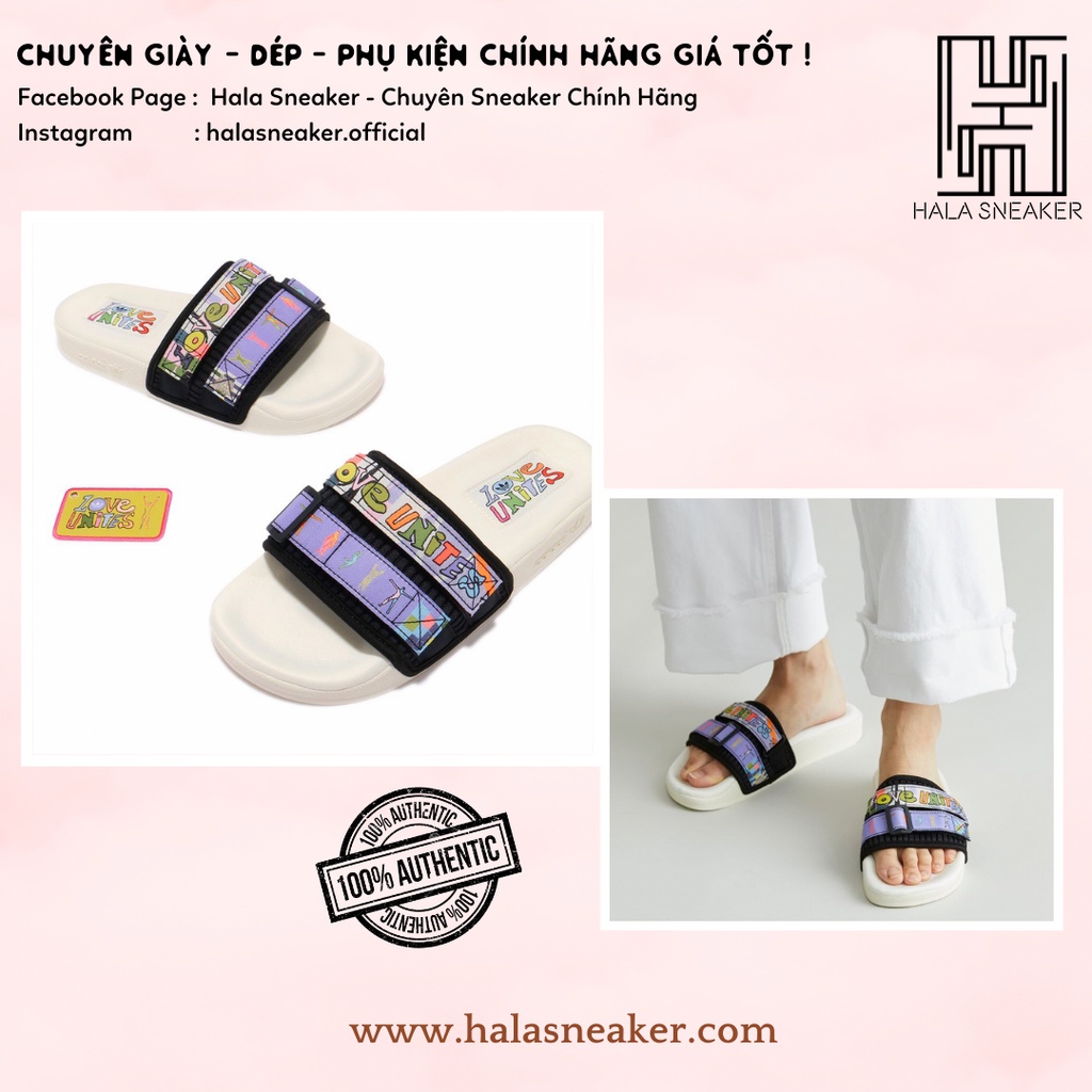 Dép Adidas Chính Hãng Adilette 2.0 Pride - Dép Quai Ngang Nam Nữ Authentic Slides - Hala Sneaker