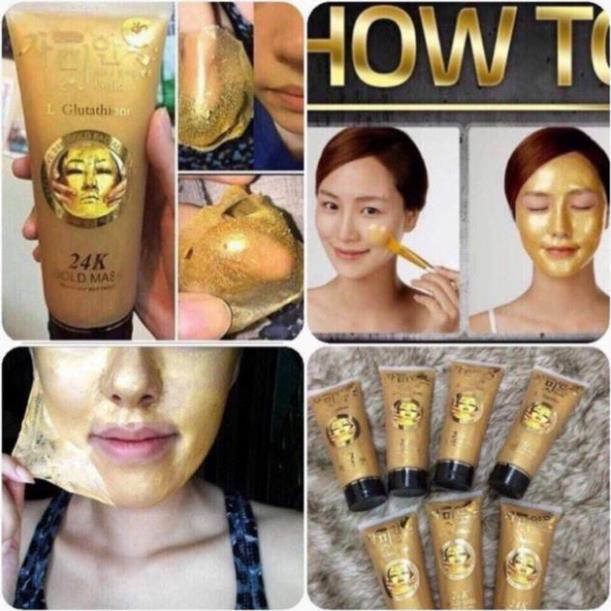 Gel Lột Mặt Nạ Vàng 24K Gold Mask (L- Glutathione) Hàn Quốc