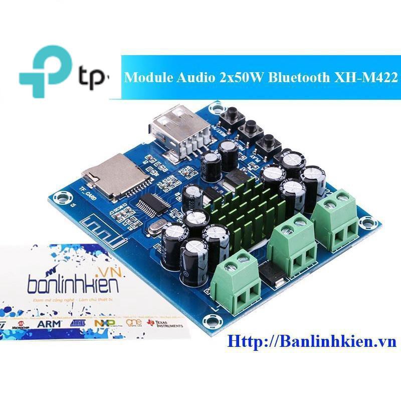 [Mô đun] Module Audio 2x50W Bluetooth XH-M422