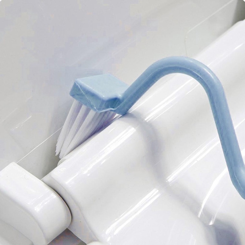Cọ vệ sinh toilet đầu chữ S tiện lợi