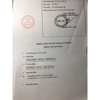 NƯỚC SÚC MIỆNG THANH MỘC HƯƠNG