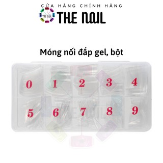 Hộp 500 móng tip, móng nối tay chuyên dung dành đắp gel, đắp bột nối dài móng-THE NAIL