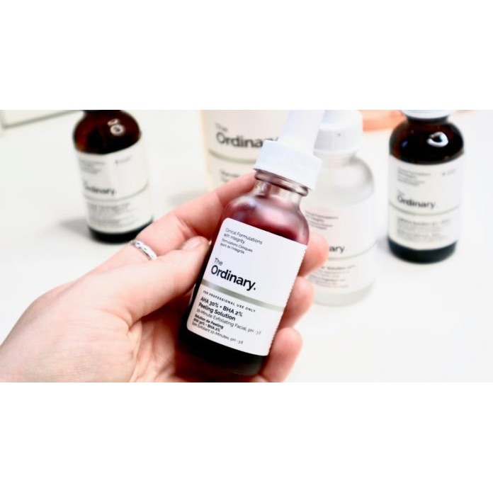 Serum thanh tẩy da The Ordinary AHA 30% + bha 2% peeling solution 30ml