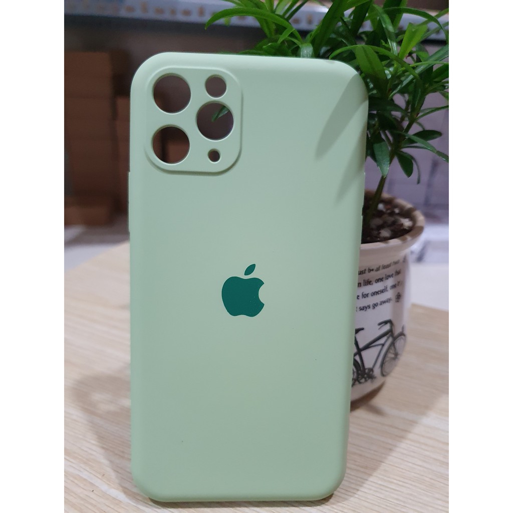 🌟 (Iphone 11/11 Pro/11ProMax)Ốp Lưng TPU Iphone Full Viền Logo Táo - Nhiều Màu Chống Bẩn Chống Xước🌟 🌟 Ốp Lưng TPU Ip | BigBuy360 - bigbuy360.vn