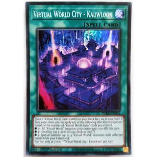 [Thẻ Yugioh] Virtual World City - Kauwloon |EN| Super Rare