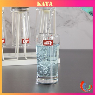 Cốc Thủy Tinh Uống Bia Đẹp Chất Lượng Cao Deli ES6024 Dung Tích 220ml