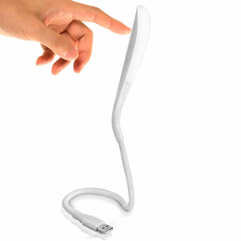 Đèn LED siêu sáng với đầu USB gắn laptop có thể uốn cong linh hoạt đầy tiện lợi