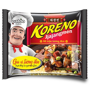 Mì trộn tương đen Koreno Jjajangmen gói 115g