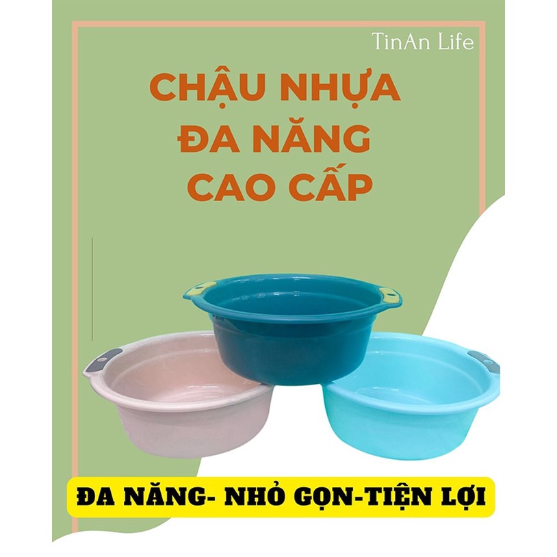 Thau Chậu Nhựa Đa Năng Cao Cấp, Tiện Lợi