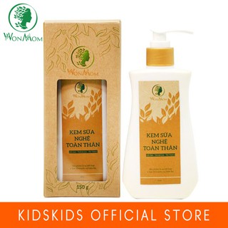 Kem sữa nghệ toàn thân Wonmom 150g