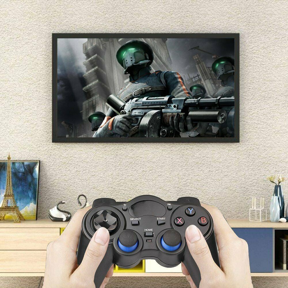 Tay cầm chơi game không dây 2.4G cho Android PC TV Box Tương thích mọi loại game - Bảo hành 1 năm