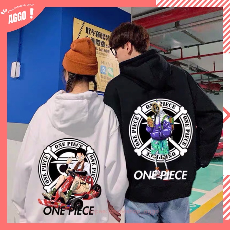 [ CÓ ẢNH THẬT] Áo Hoodie Nỉ Dài Tay One Piece ( Luffy, Zoro, Nami, Sanji, Robin) Mẫu Đẹp Cực Chất