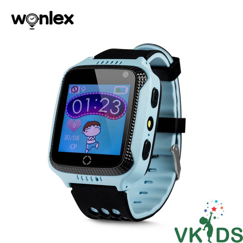 ĐỒNG HỒ ĐỊNH VỊ TRẺ EM WONLEX GW 500S, ĐÈN LED, IP54, CAMERA
