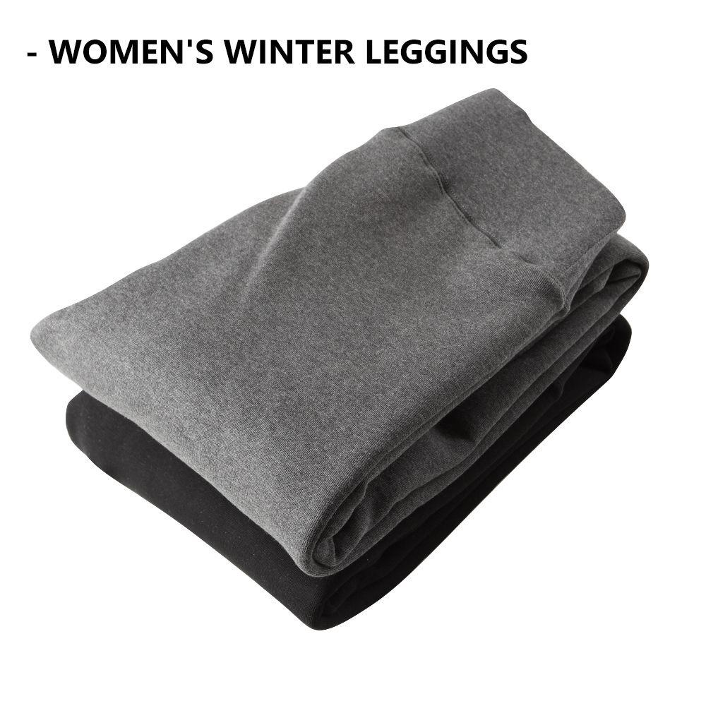 UPSTOPVN Quần Legging Lót Nhung Dày Dặn Thời Trang Mùa Đông Cho Nữ