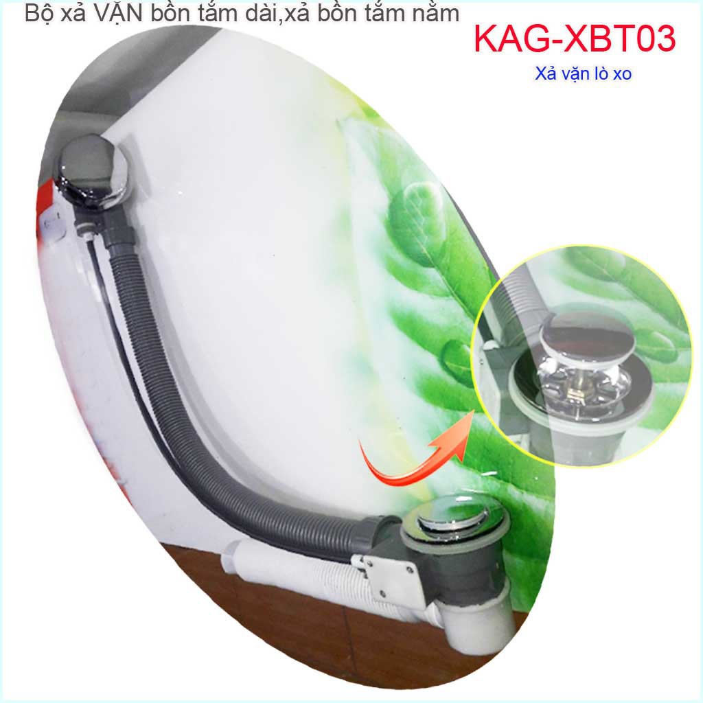 Bộ Xả bồn tắm dài KAG-XBT03, Bộ xả bồn tắm nằm giá tốt hiệu suất sử dụng tốt