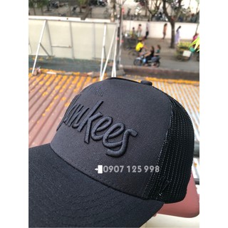Nón kết phối lưới YANKEES, nón bóng chày.