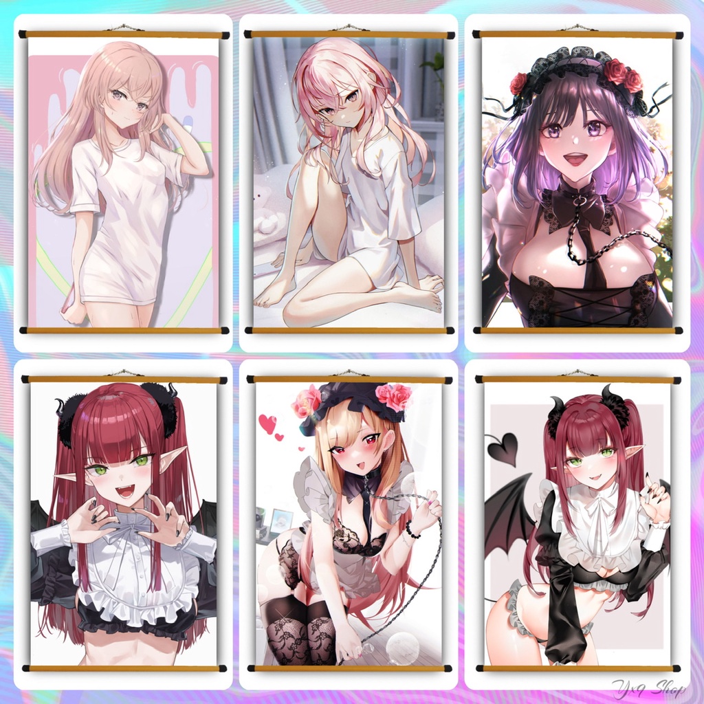 Poster Vải Anime Kitagawa Marin Sono Bisque Doll wa Koi wo Suru