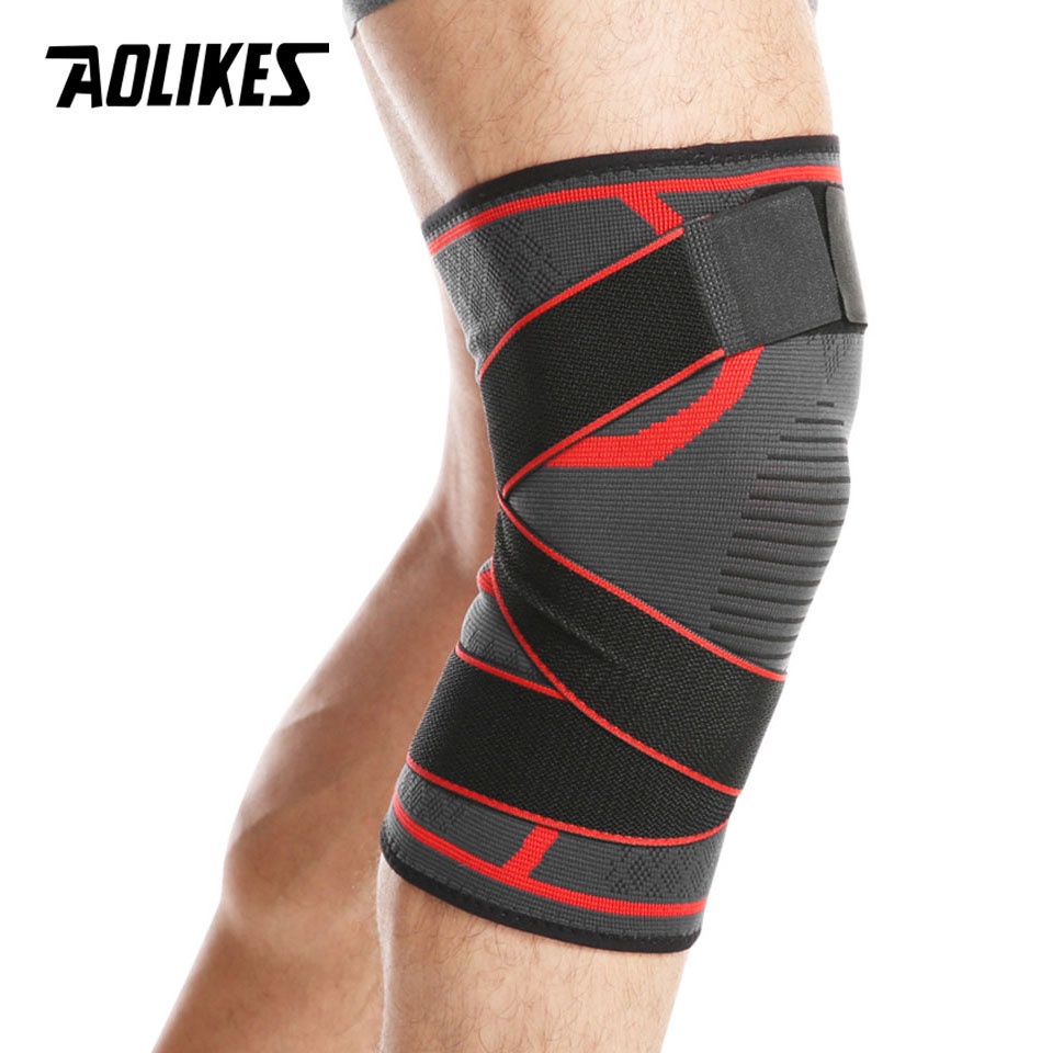 Đai quấn AOLIKES bảo vệ đầu gối khi chơi thể thao