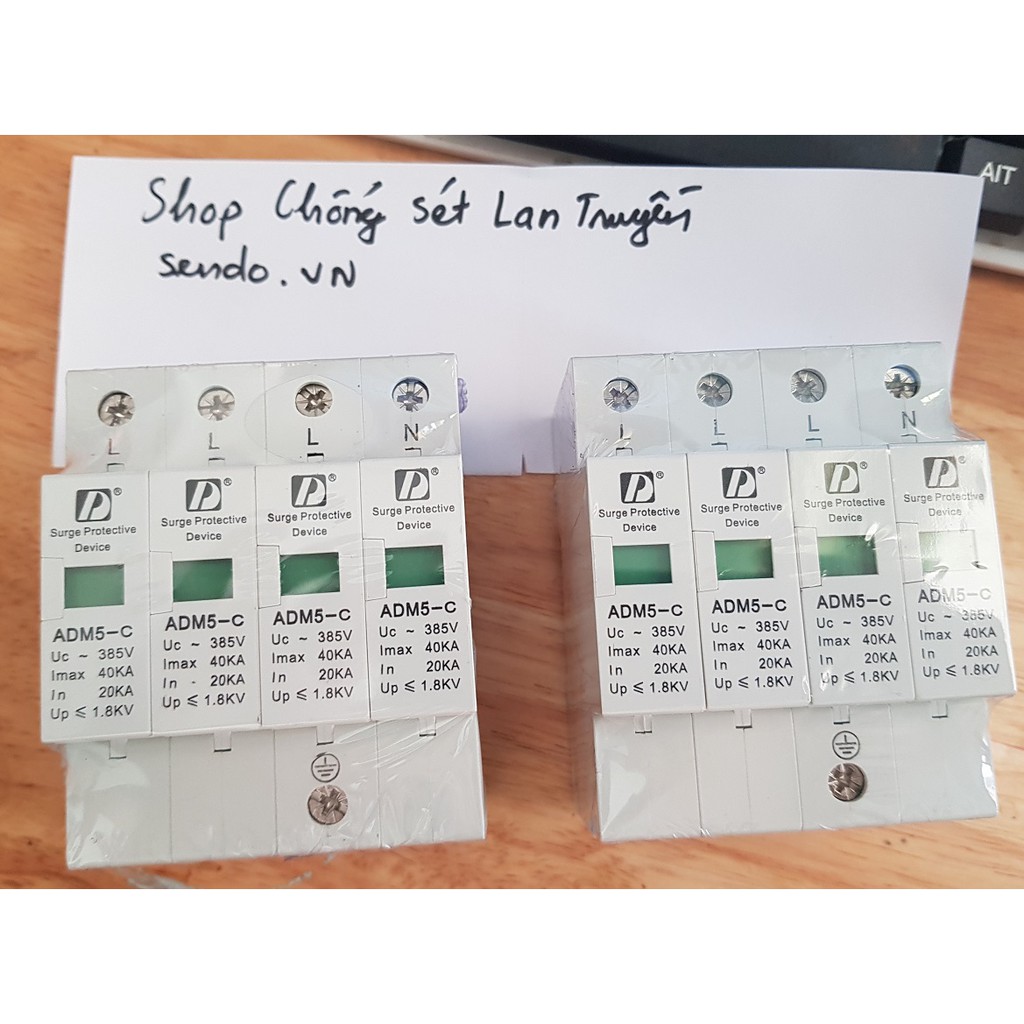 Thiết bị chống sét lan truyền 40KA 3 pha ADM5-c
