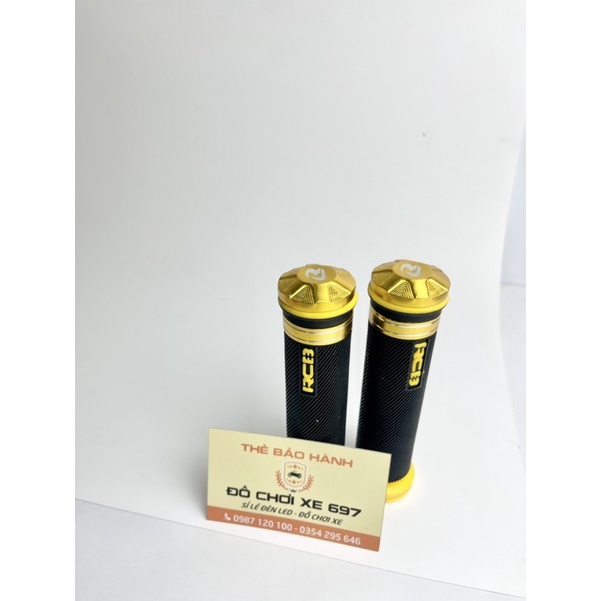 Tay nắm RCB gù nhôm mẫu AHG66. Lắp tất cả các dòng xe máy, xe điện.