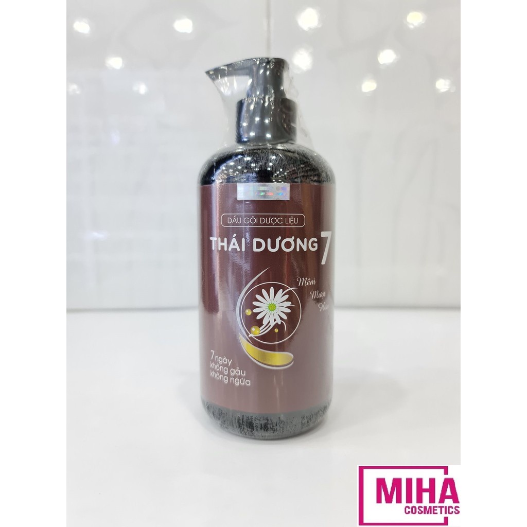 Dầu Gội Dược Liệu Thái Dương 7 Thể Tích 480ml