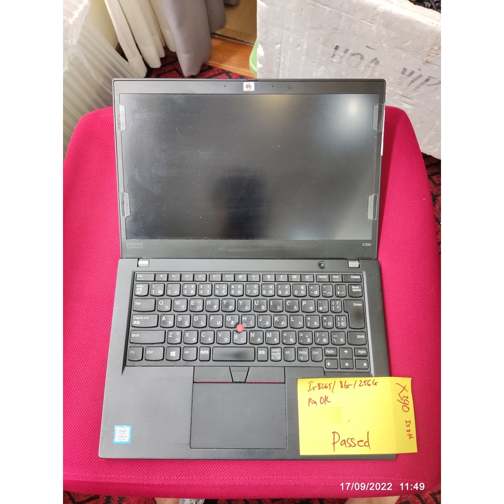 Máy tính Laptop Lenovo X390 (i5 8265u/ 8G/ SSD 256Gb)