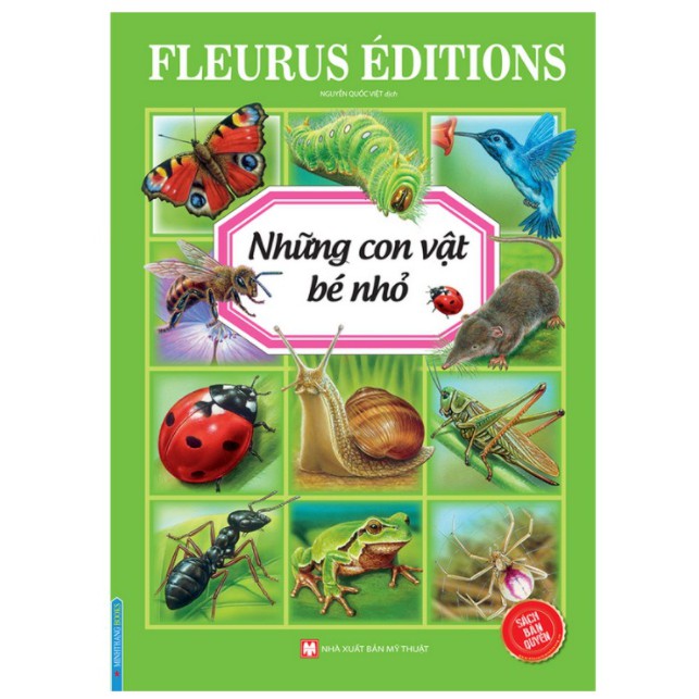 Sách - Những con vật bé nhỏ (bìa cứng)