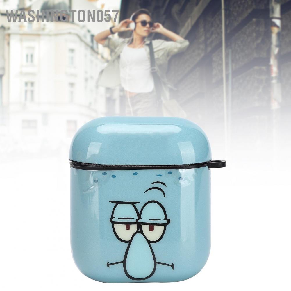 Washington057 Earphone Protective Sleeve Portable ABS Headphone Cover Case Box for IOS Earbuds 2