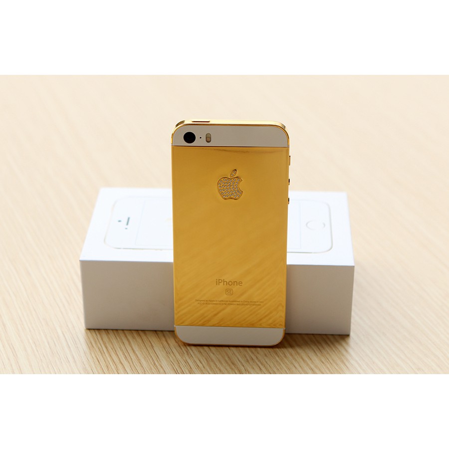 [CHÍNH HÃNG] Điện thoại iphone 5 Quốc Tế 16GB Độ vỏ vàng Gold.Nghe gọi pin 2 ngày. chơi game.lướt web.face