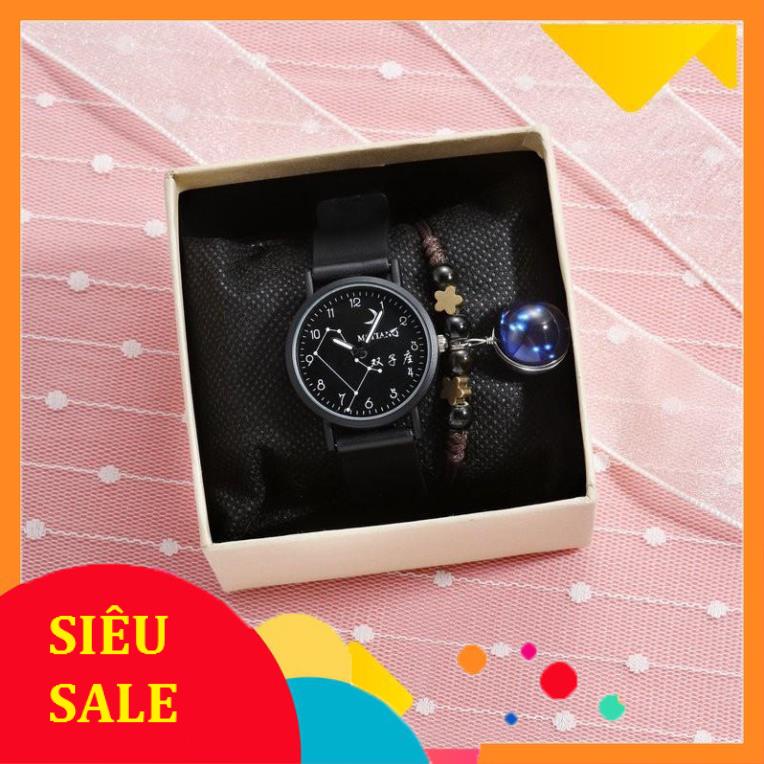 [SALE] Đồng hồ thời trang nữ MSTIANQ 12 cung hoàng đạo cực hot, dây silicon, mặt dạ quang tuyệt đẹp