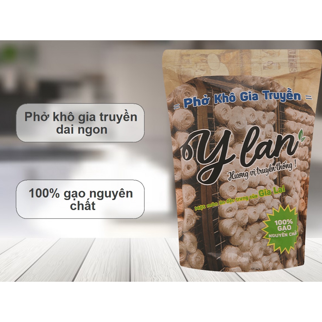 Phở khô gia truyền Y Lan túi 500g
