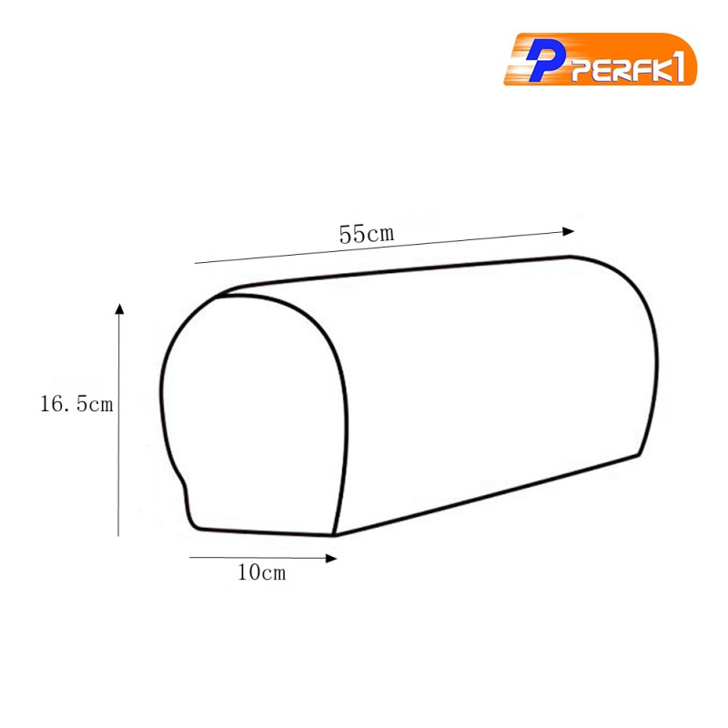 2 Cặp Bọc Tay Vịn Sofa Co Giãn Màu Xám